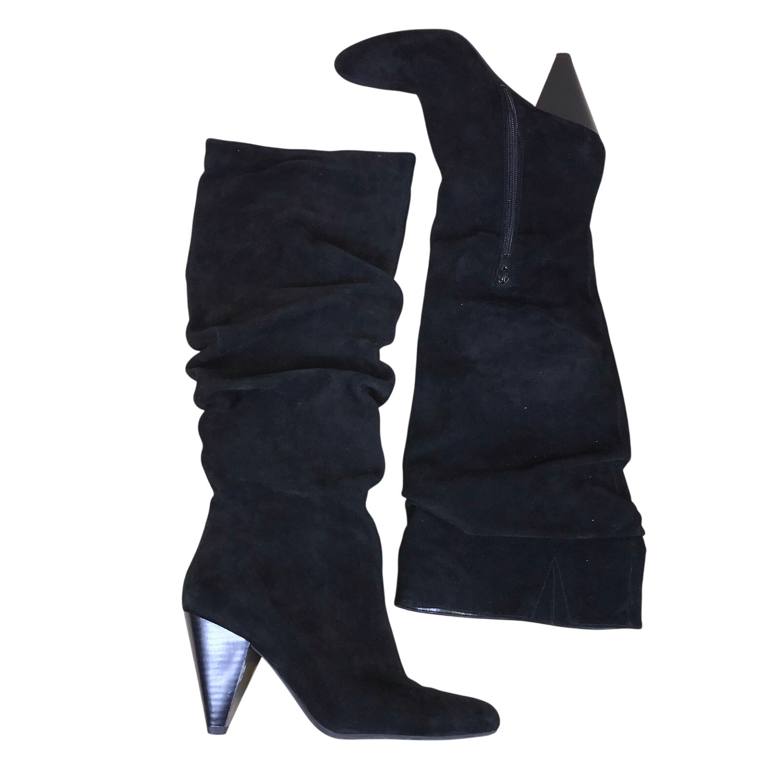 Inc International Concepts Gerii Boots Women’s 9.5 Black Leather Knee High